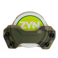 Camouflage holster with ZYN branding and Molle clip for first responders in coyote brown